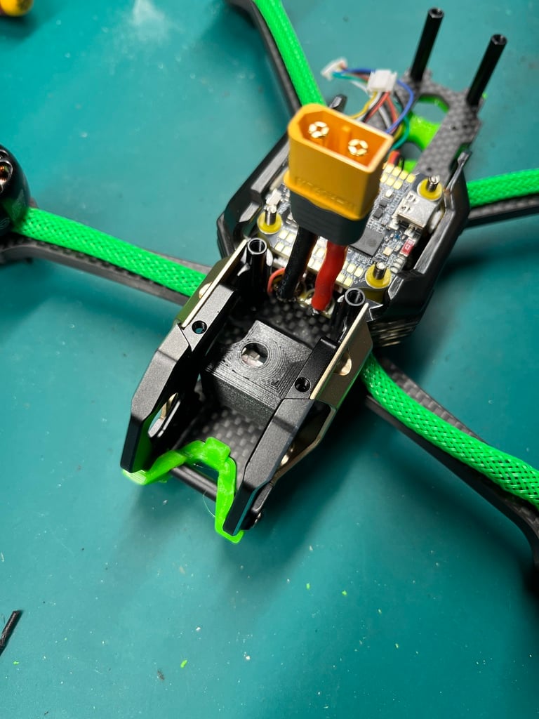 ViFly Mount and TPU Button for SpeedyBee Mario5 Frame