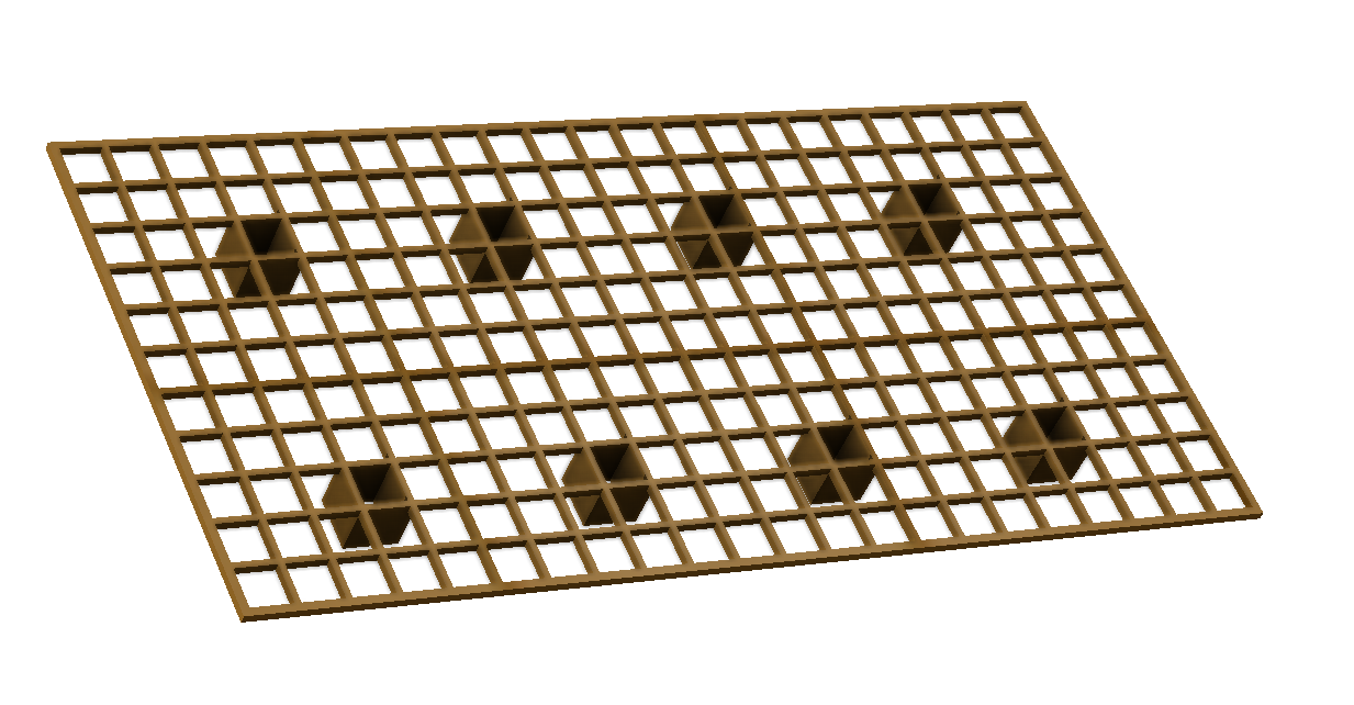 A stand for resting bread after baking