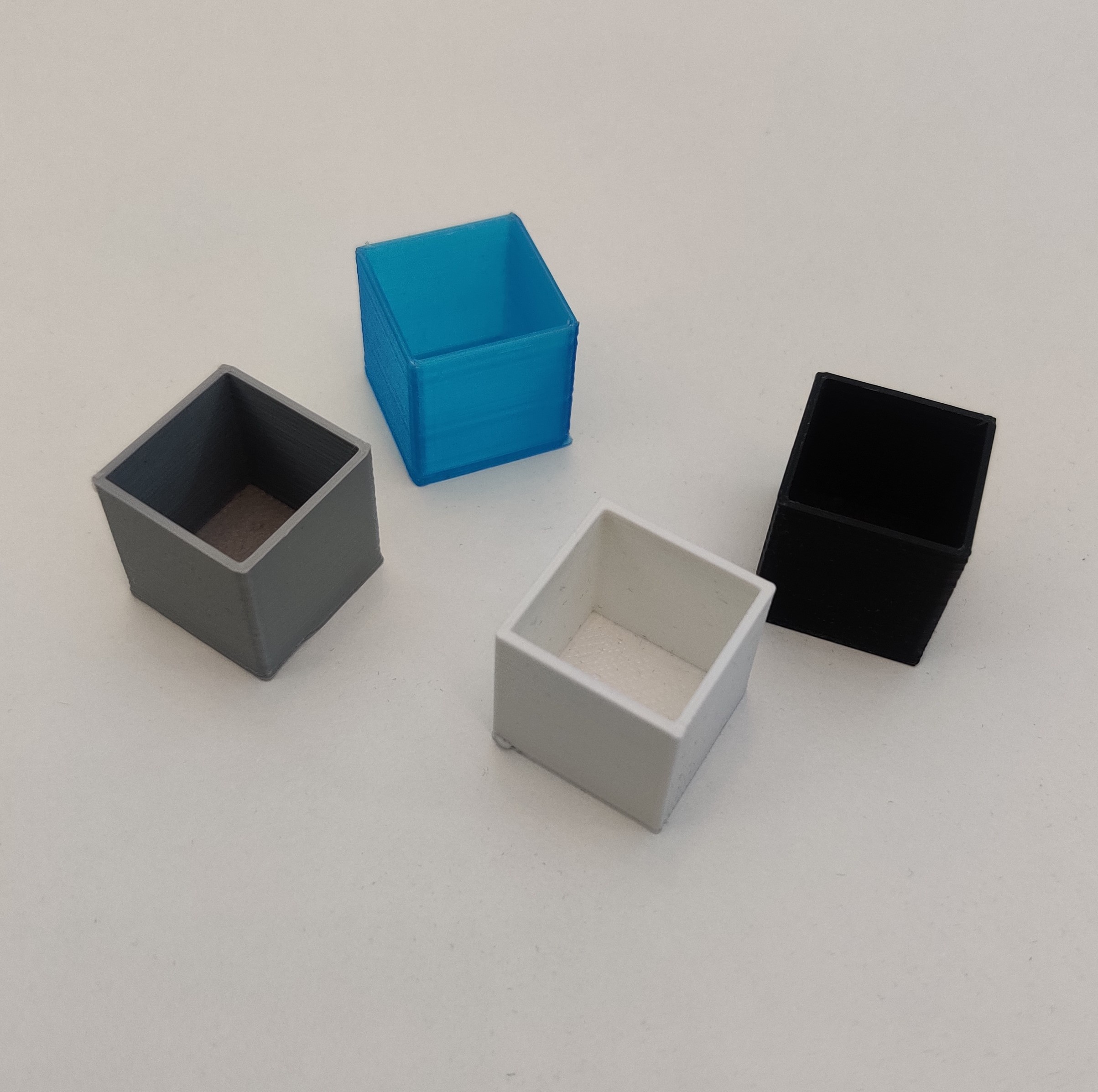 XYZ 20mm Wall Calibration Cube -> Less Filament By J Hedel | Download ...