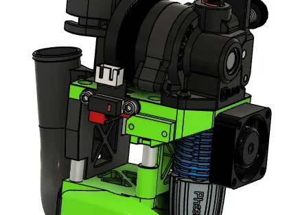 Microlight print head for Rat Rig V-Core 3/3.1 printers