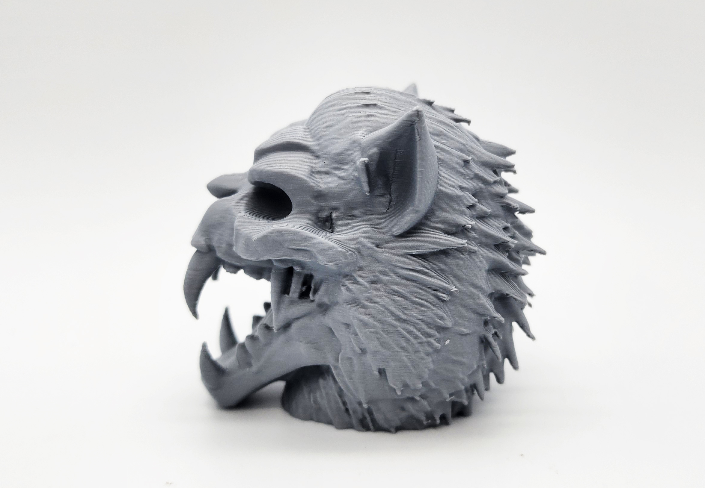 Miniatura 4 do modelo 3D Werewolf Skull