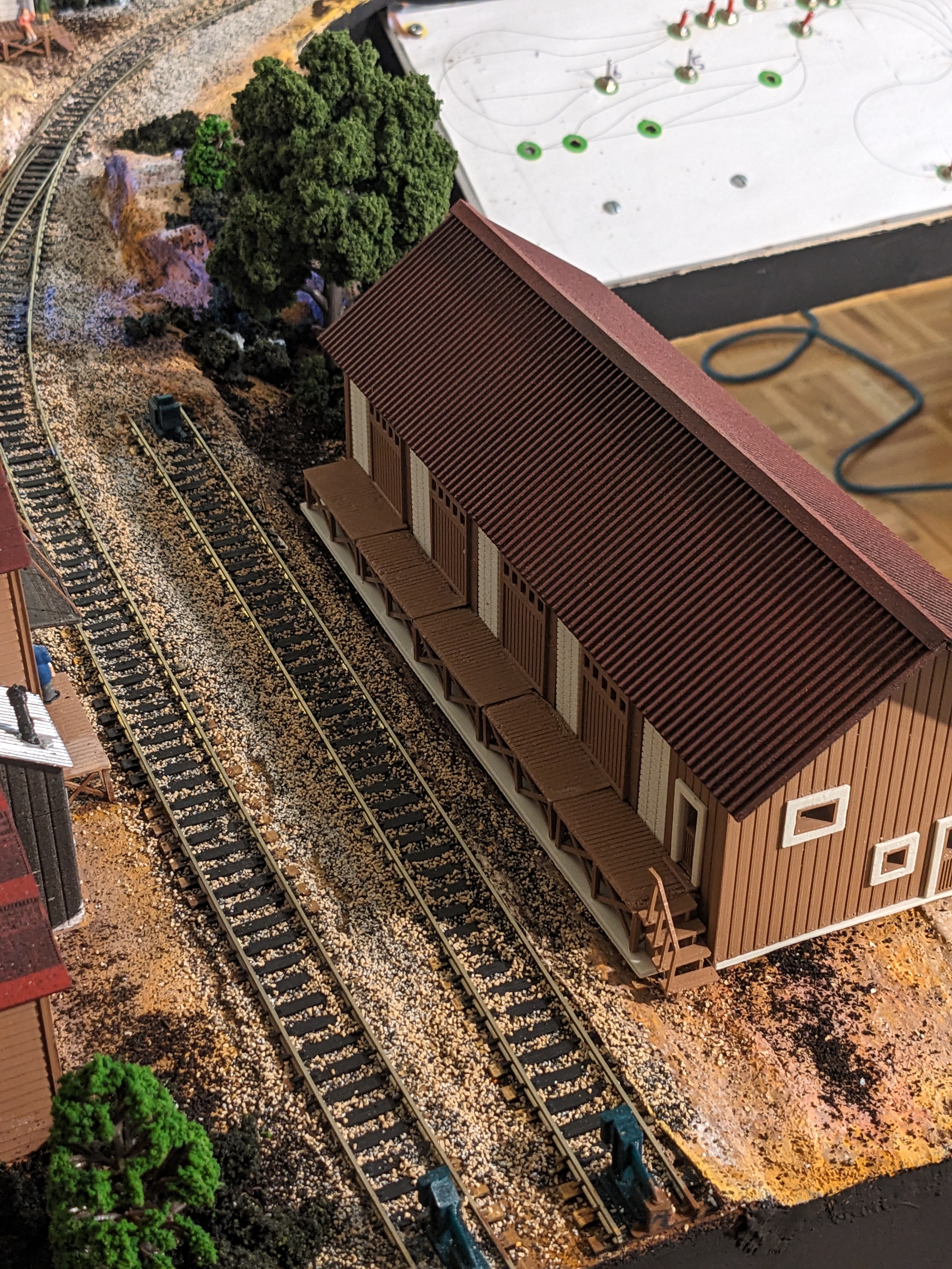 HO Wooden Warehouse 1:87