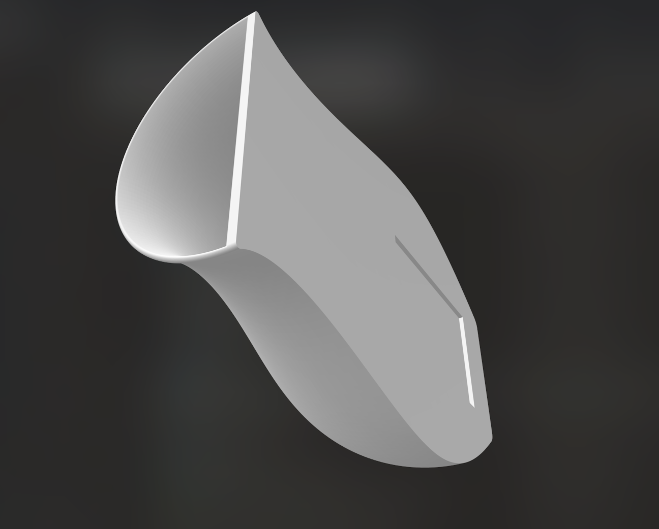 Wall-Mountable Simple Vase — miniatura 3