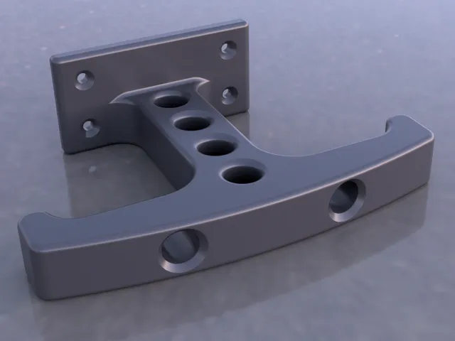Under Desk Headphone Mount