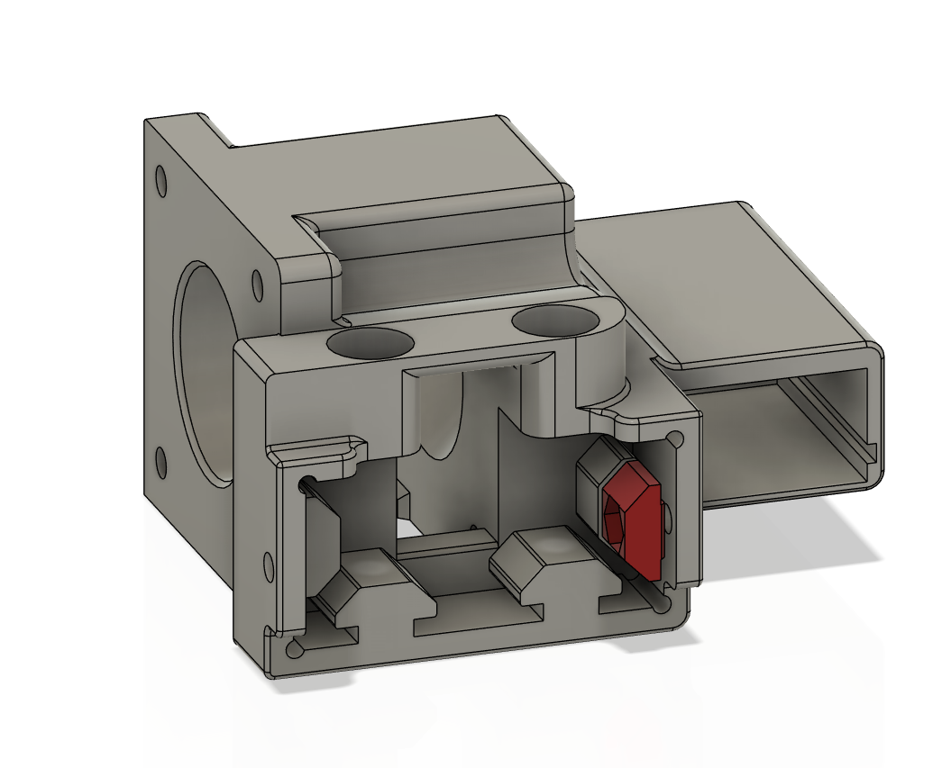 Creality Ender 3 S1 Y mount upgrade (Two-axis fasteners)