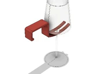 IKEA POÄNG Armchair Wine Glas Holder