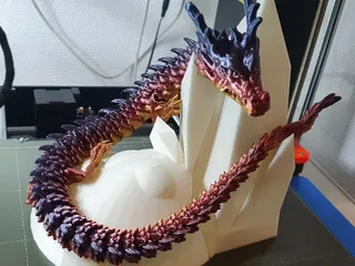 Dragon Yarn Bowl by SM Prints, Download free STL model