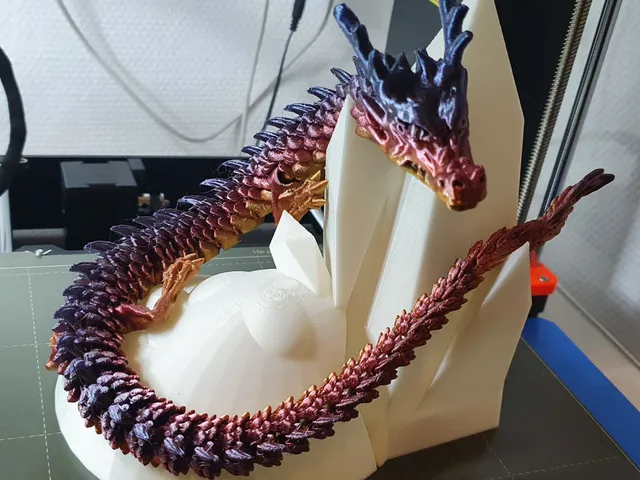 'Gem rock' mount for your articulating dragon