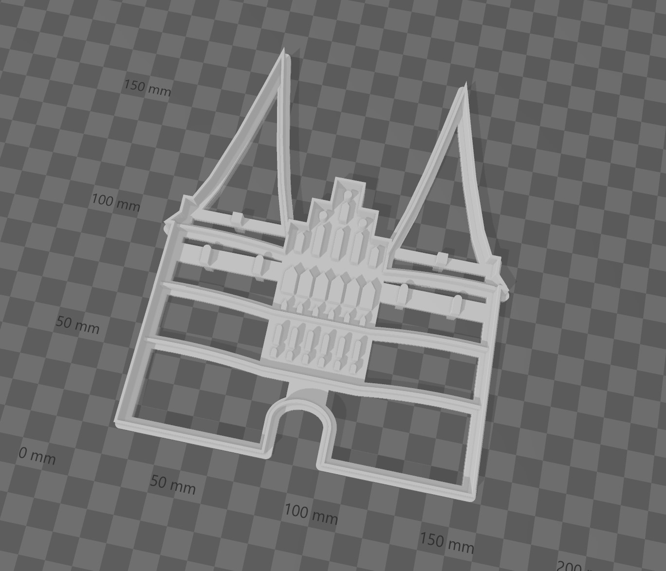Cookie cutter Holsten Gate (Holstentor) in Lübeck