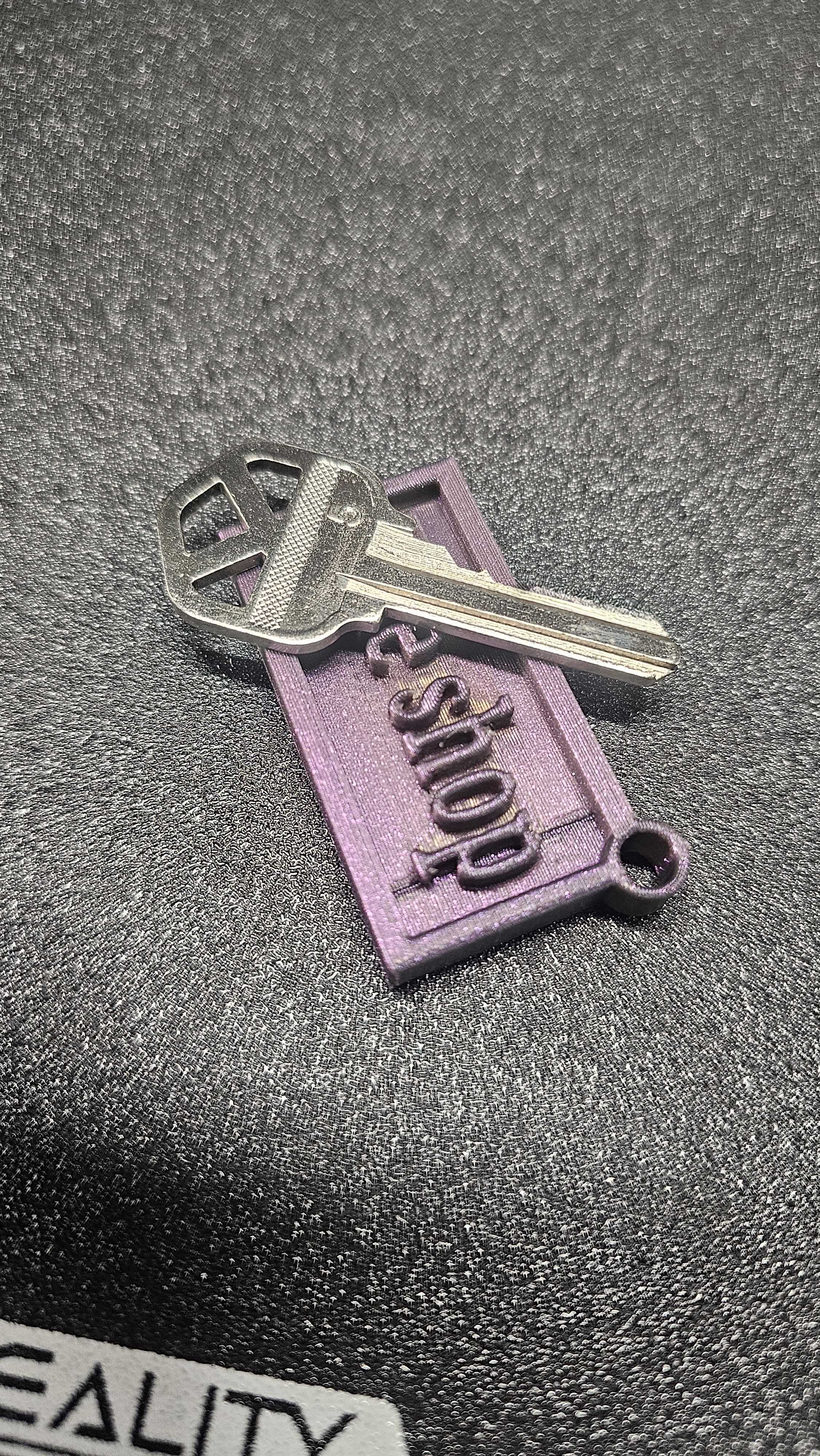 fob with pocket for key