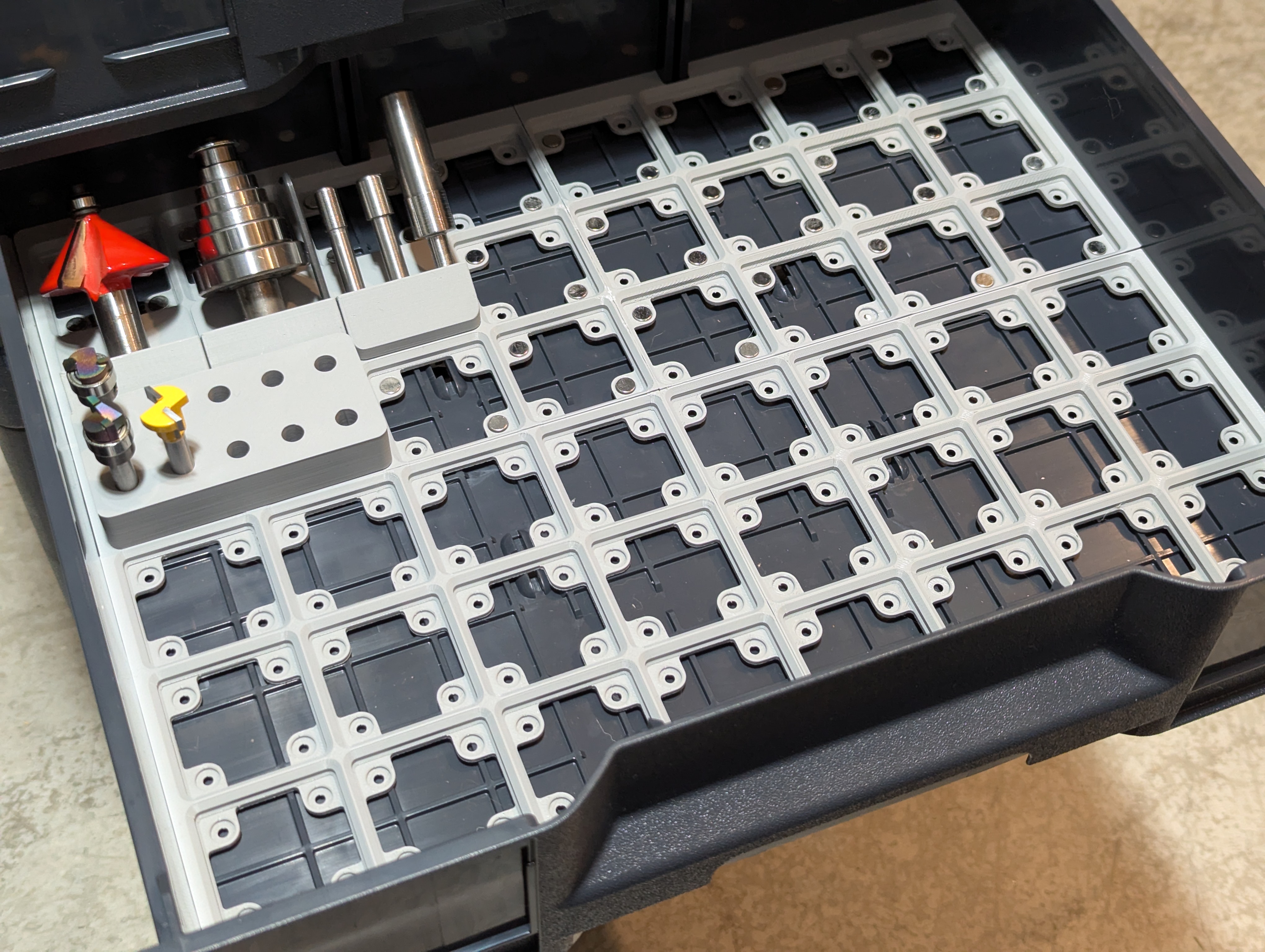 Sortainer SYS3 Gridfinity Baseplates