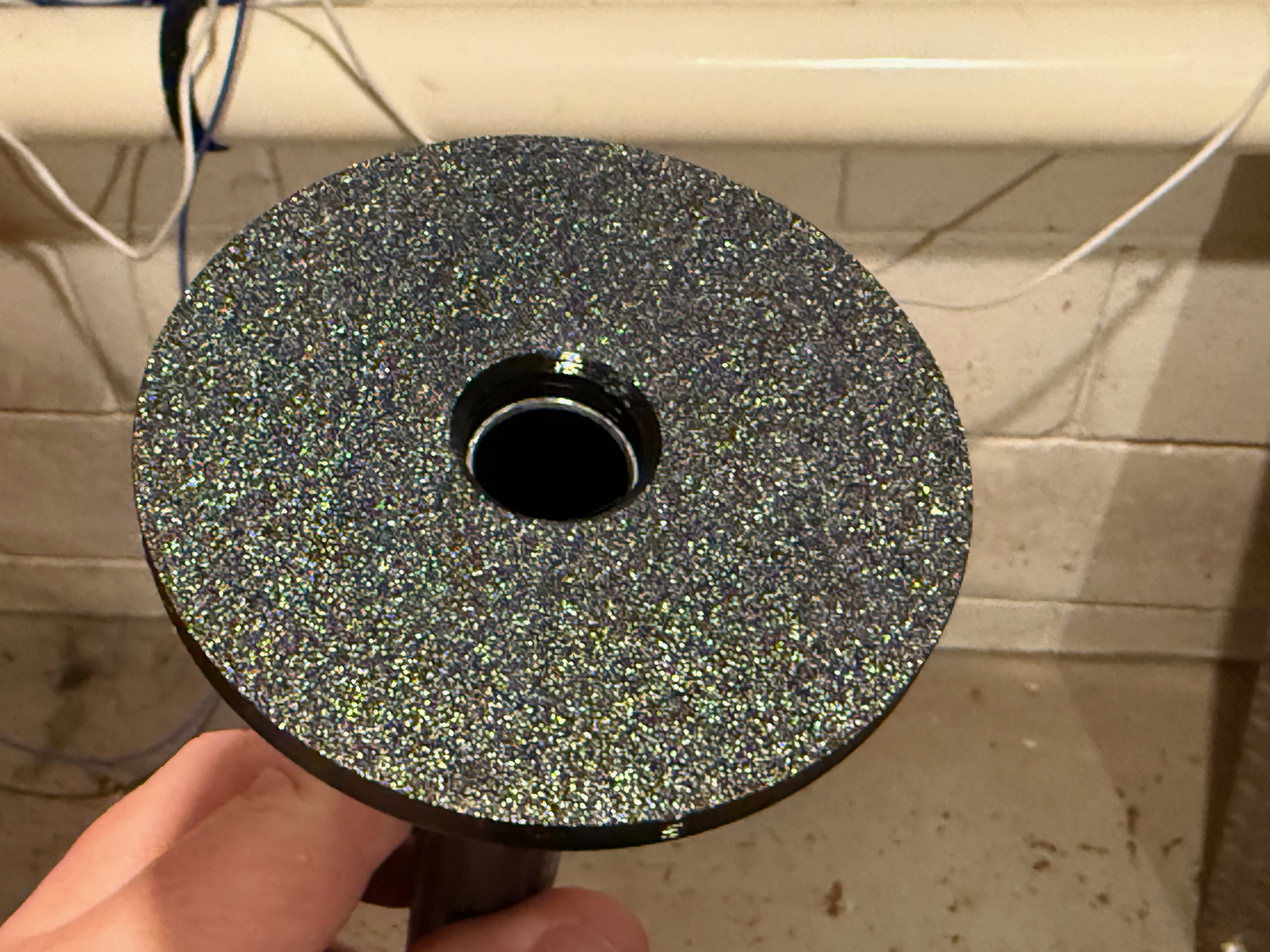 1/2 "NPT Piçin boru flanşı (Sadece Plastik Aparattır!!!)