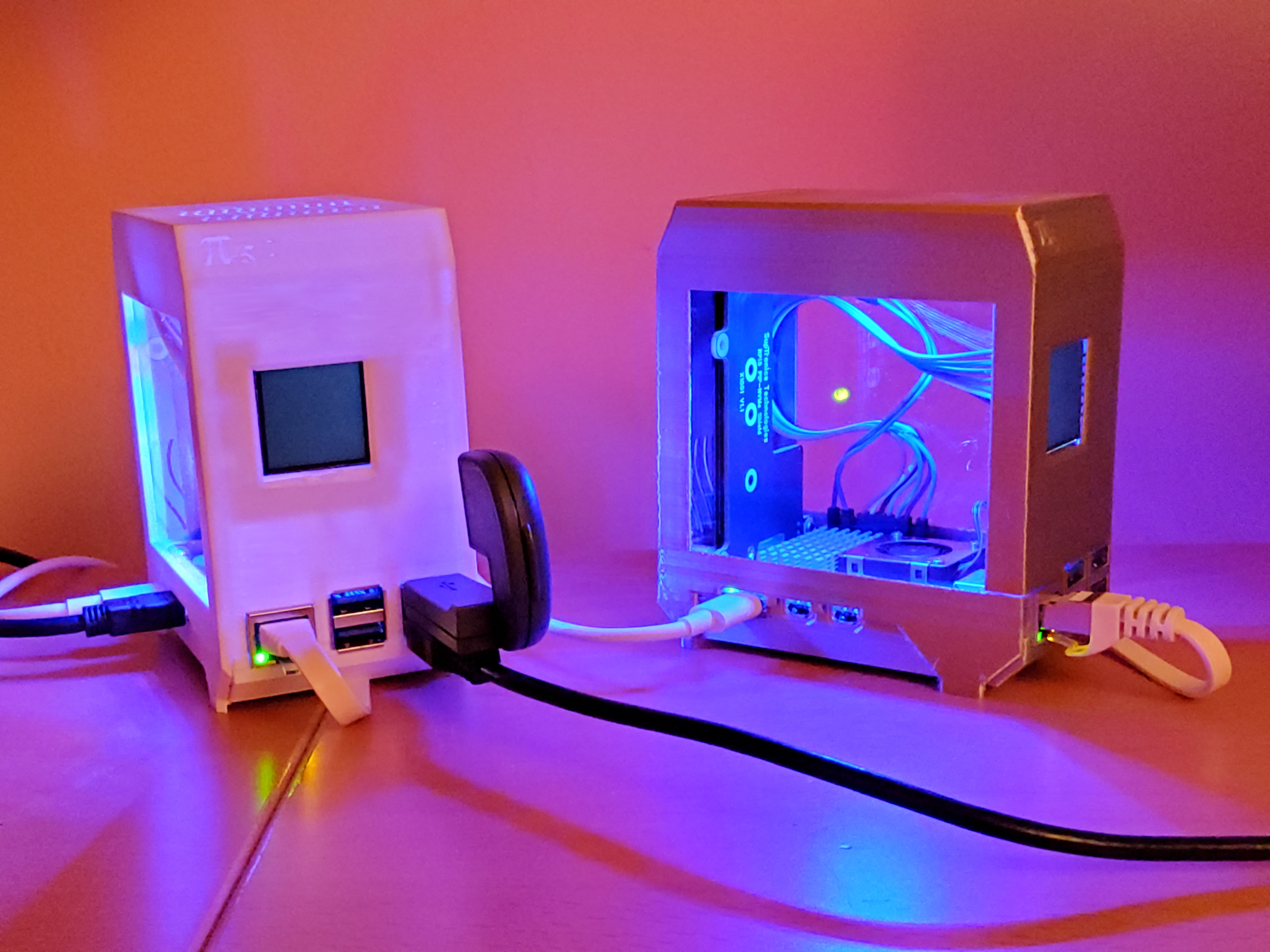 Miniatura 5 do modelo 3D Mini Tower Computer Case for the Raspberry Pi 5