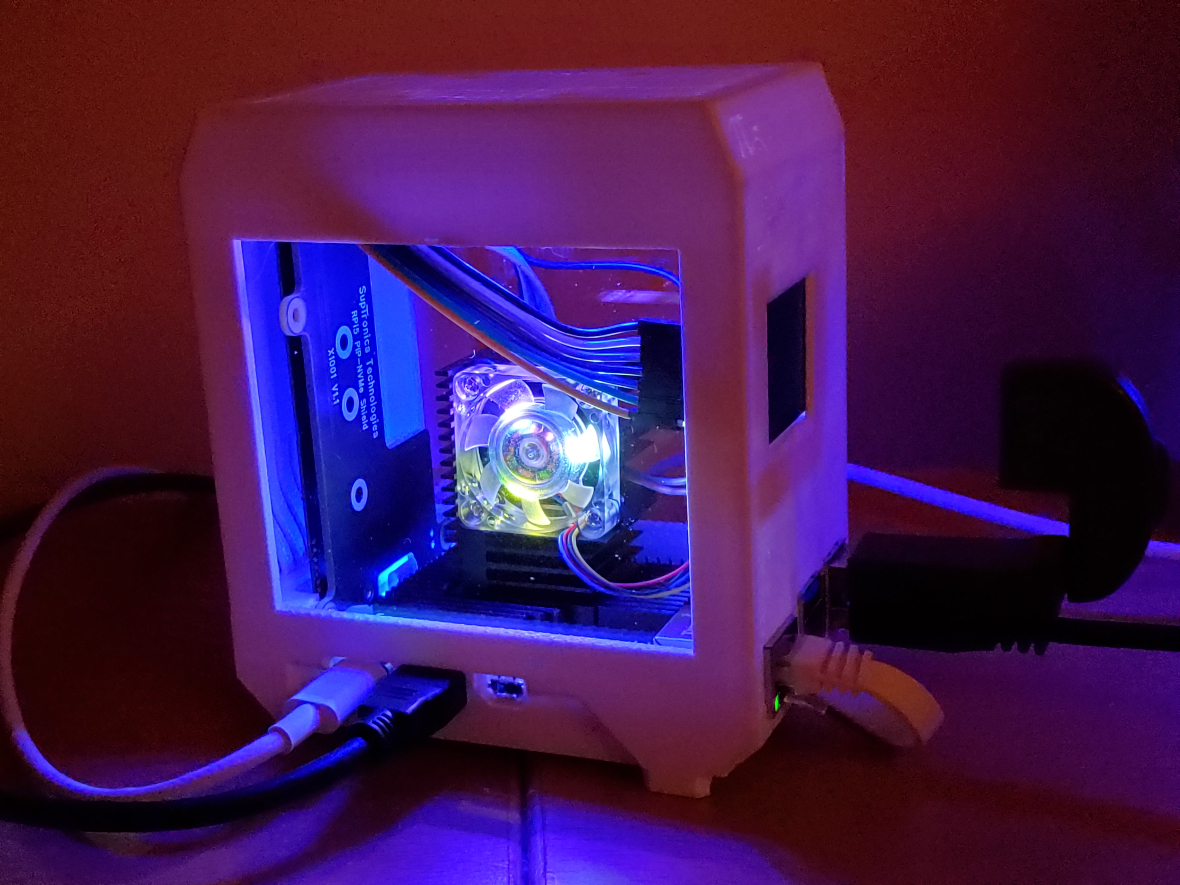 Miniatura 6 do modelo 3D Mini Tower Computer Case for the Raspberry Pi 5