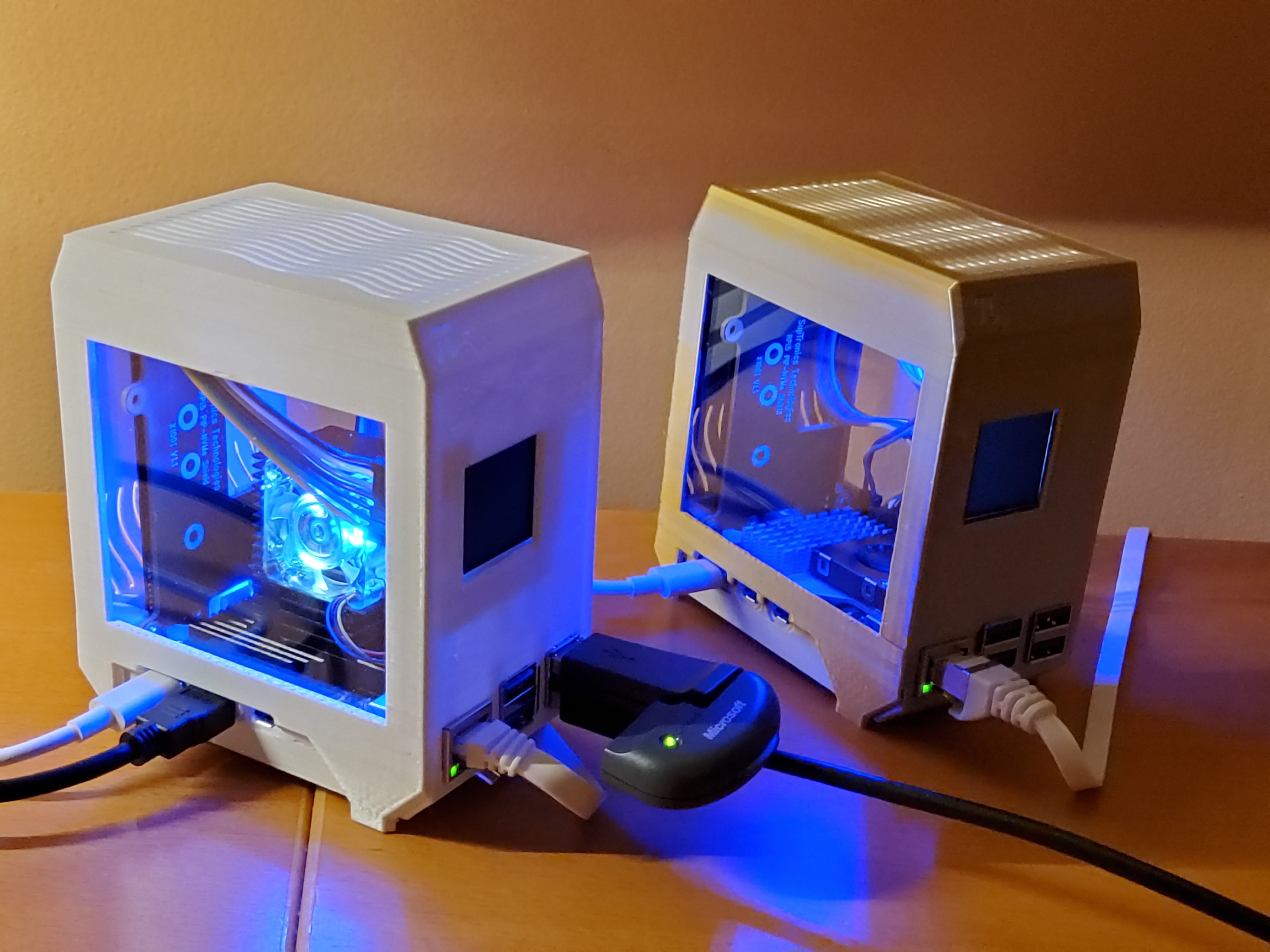 Miniatura 2 do modelo 3D Mini Tower Computer Case for the Raspberry Pi 5