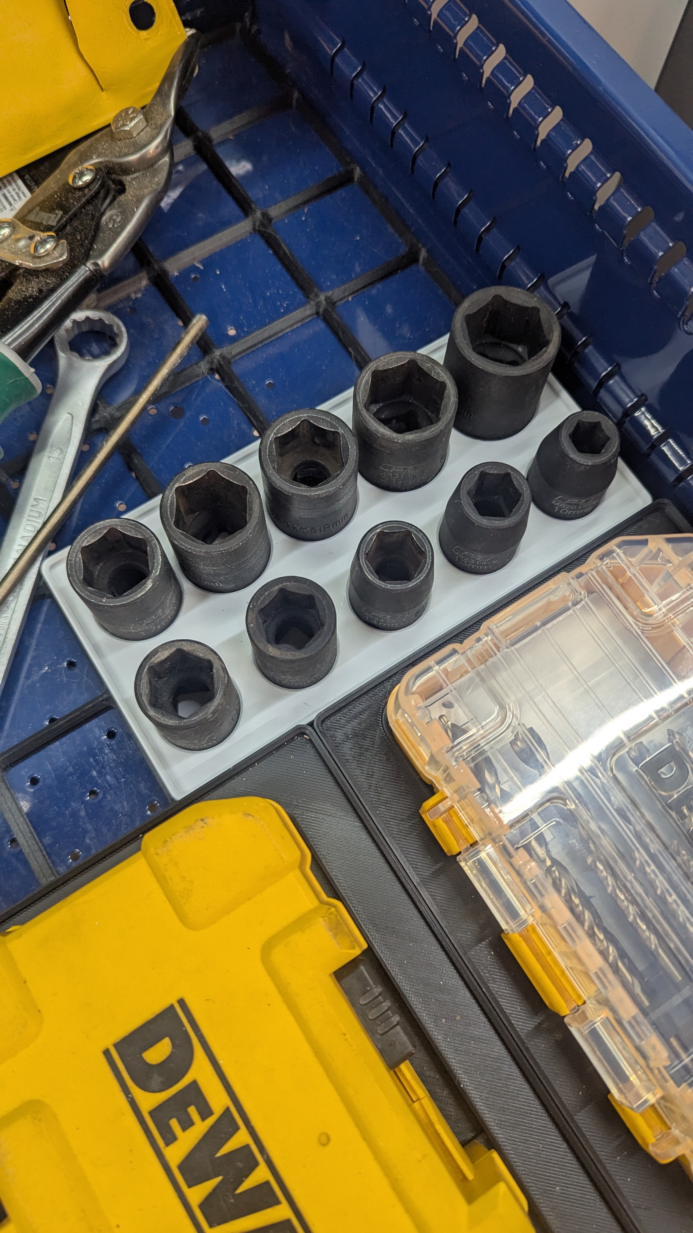 Gridfinity Impact Socket Holder - 10PCS
