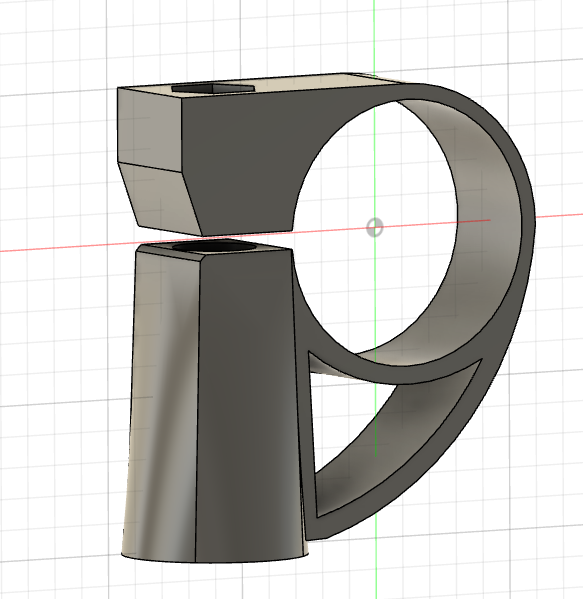 Handle Upper piece for Black & Decker drill