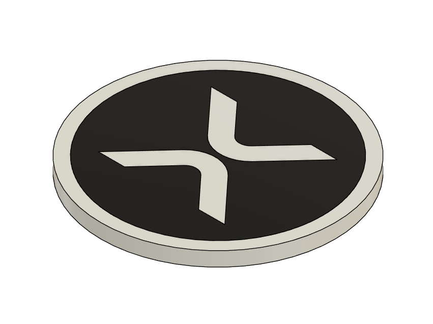 XRP Round Simple Logo