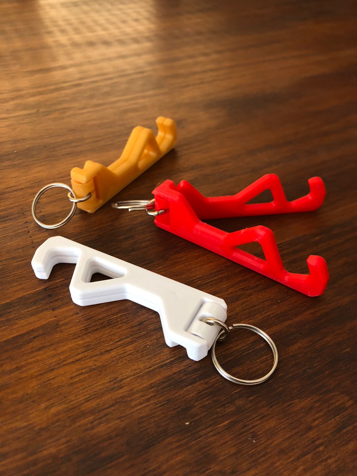 Phone Stand Keychain - Print in Place