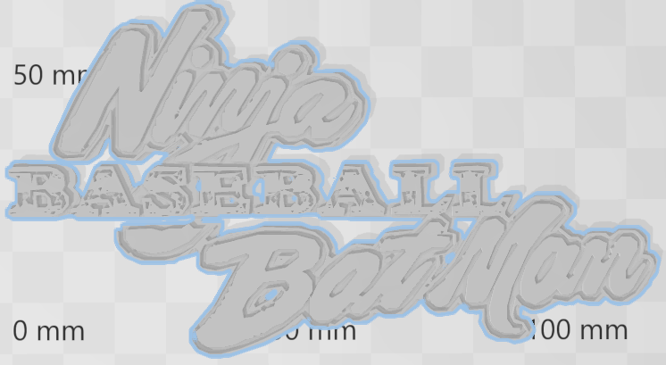 Ninja Baseball Batman logo