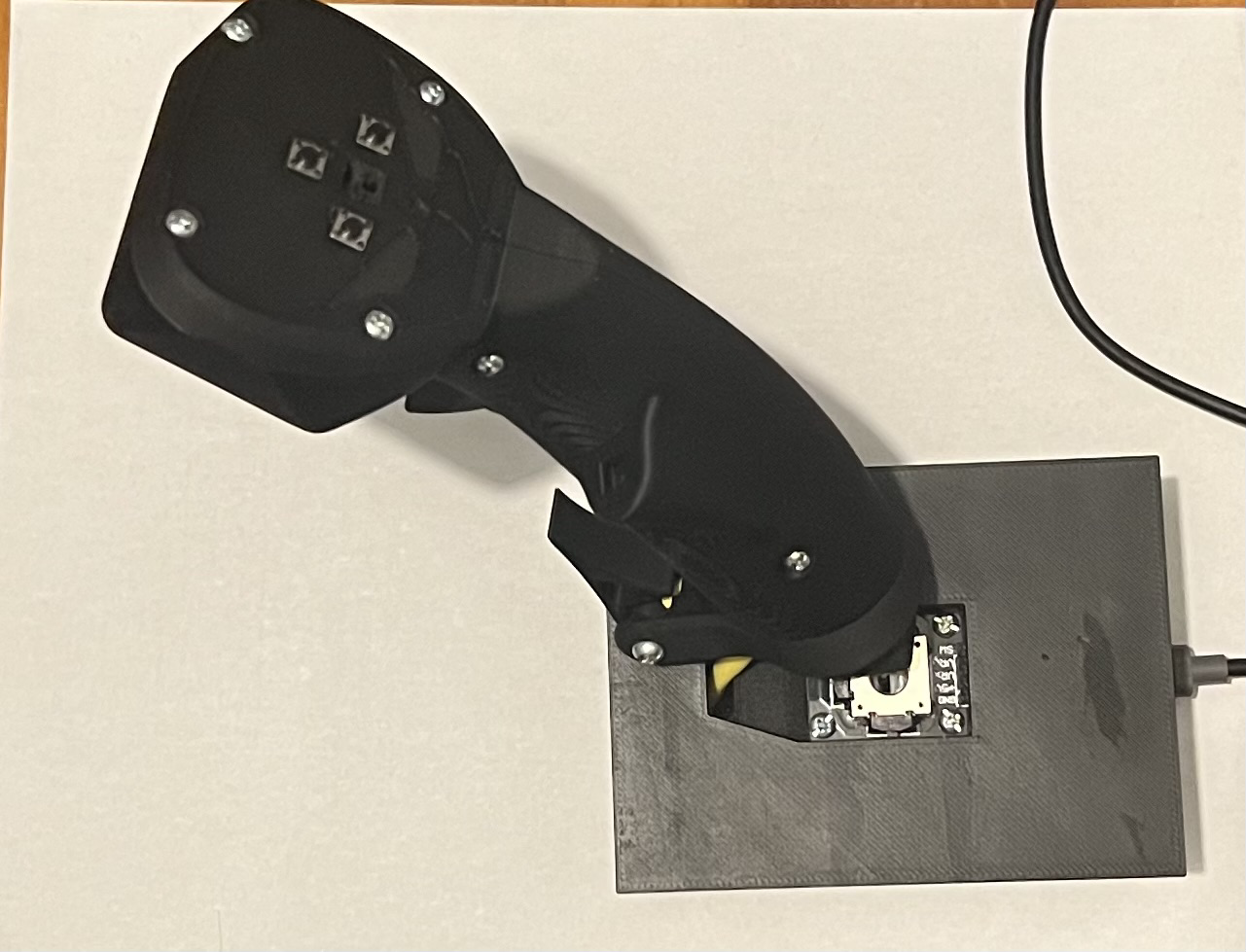 Diy F-16C Viper flight stick for Arduino mini