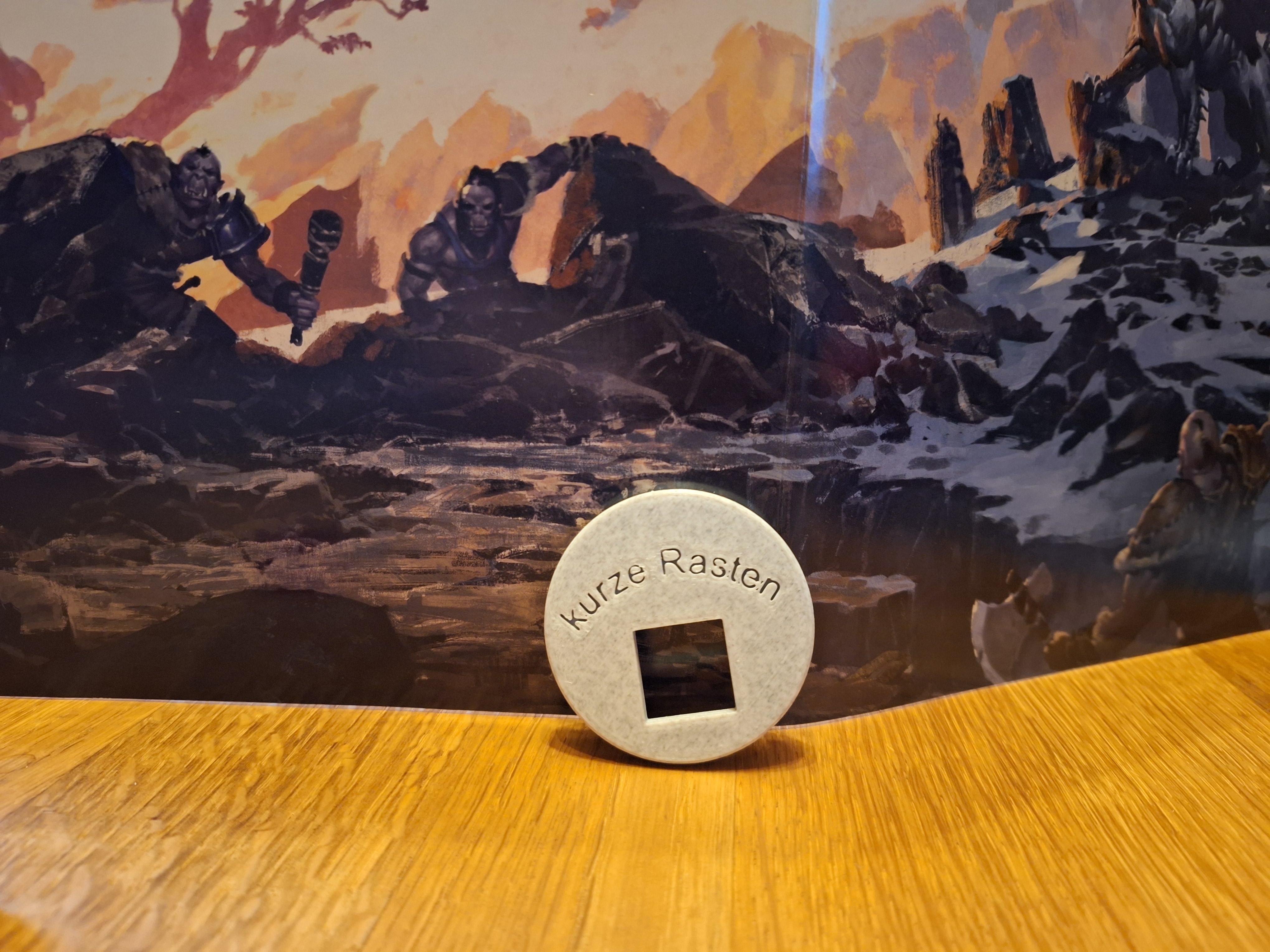 Rasten Token / kurze Rast DnD Token