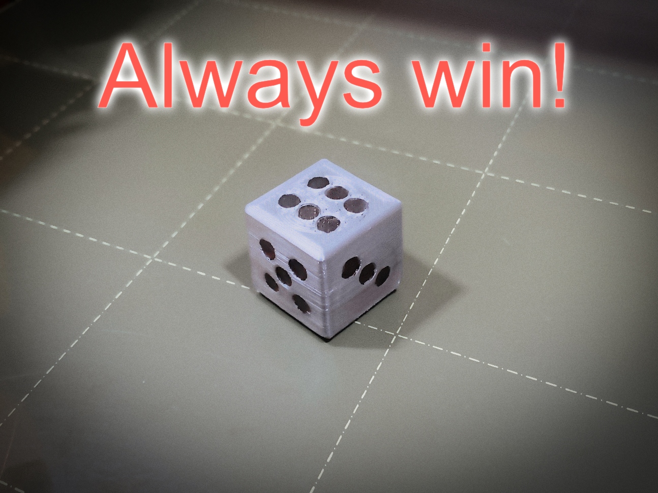 Magic Dice - Marked Dice - Loaded Dice - Gezinkter Würfel