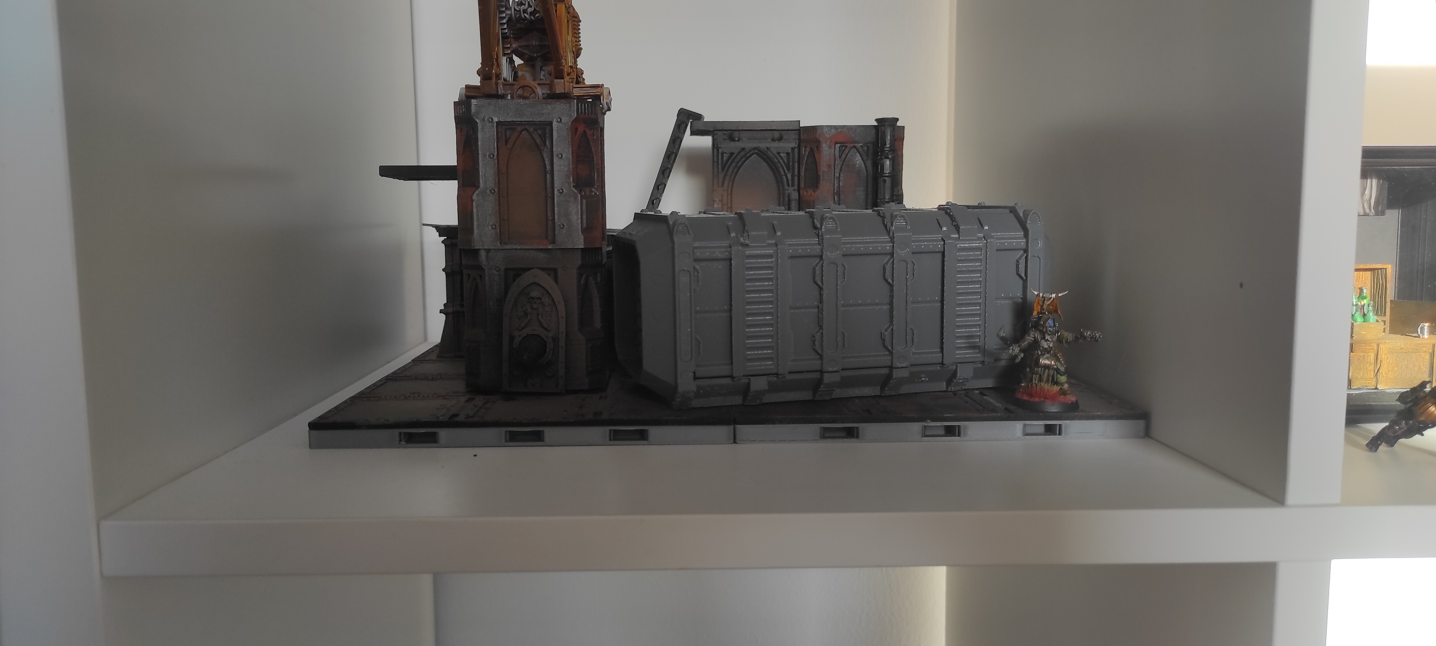 Shipping container for scifi tabletop