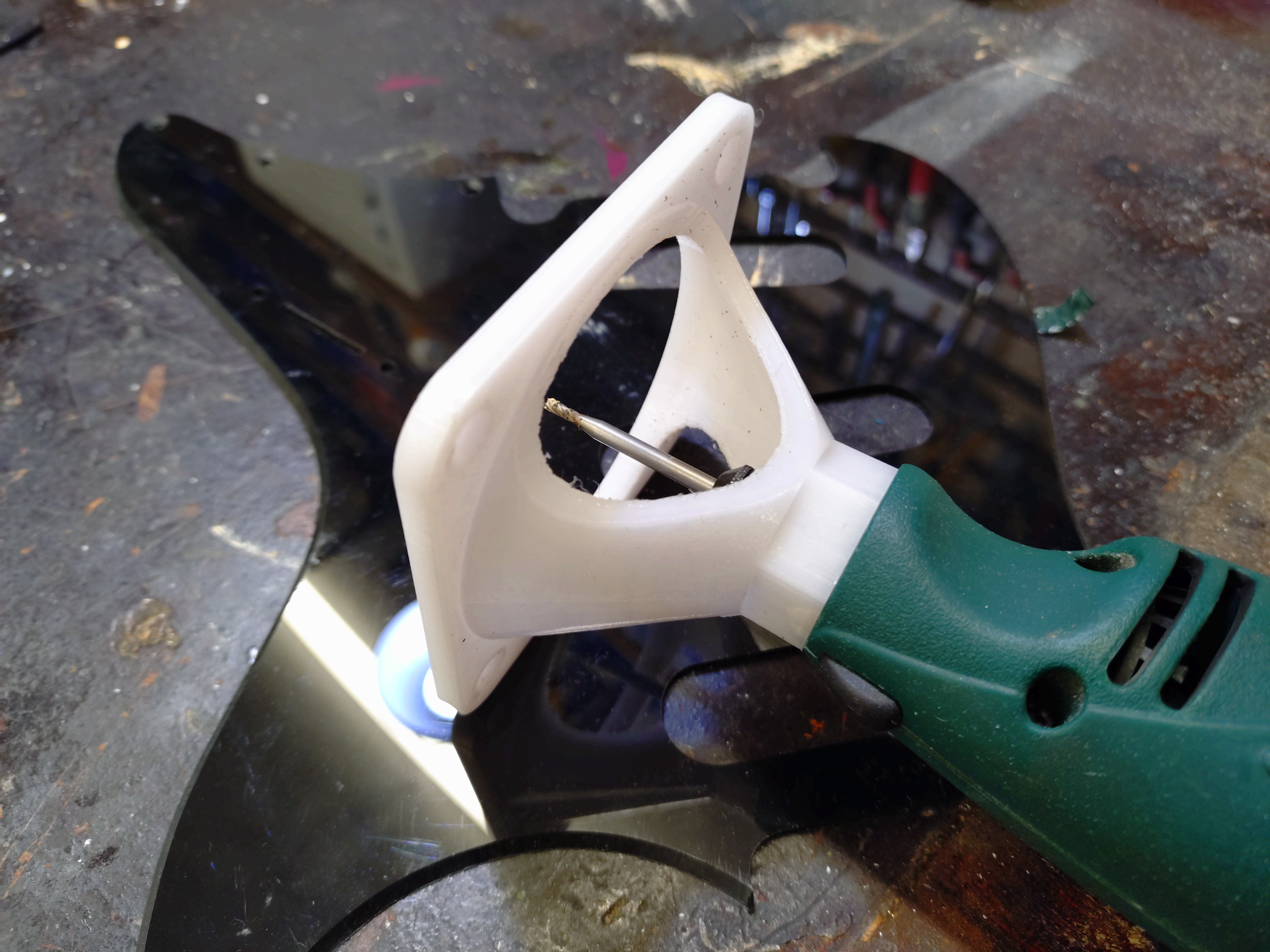 Rotary Tool (Dremel like) Router Base with Metric Thread