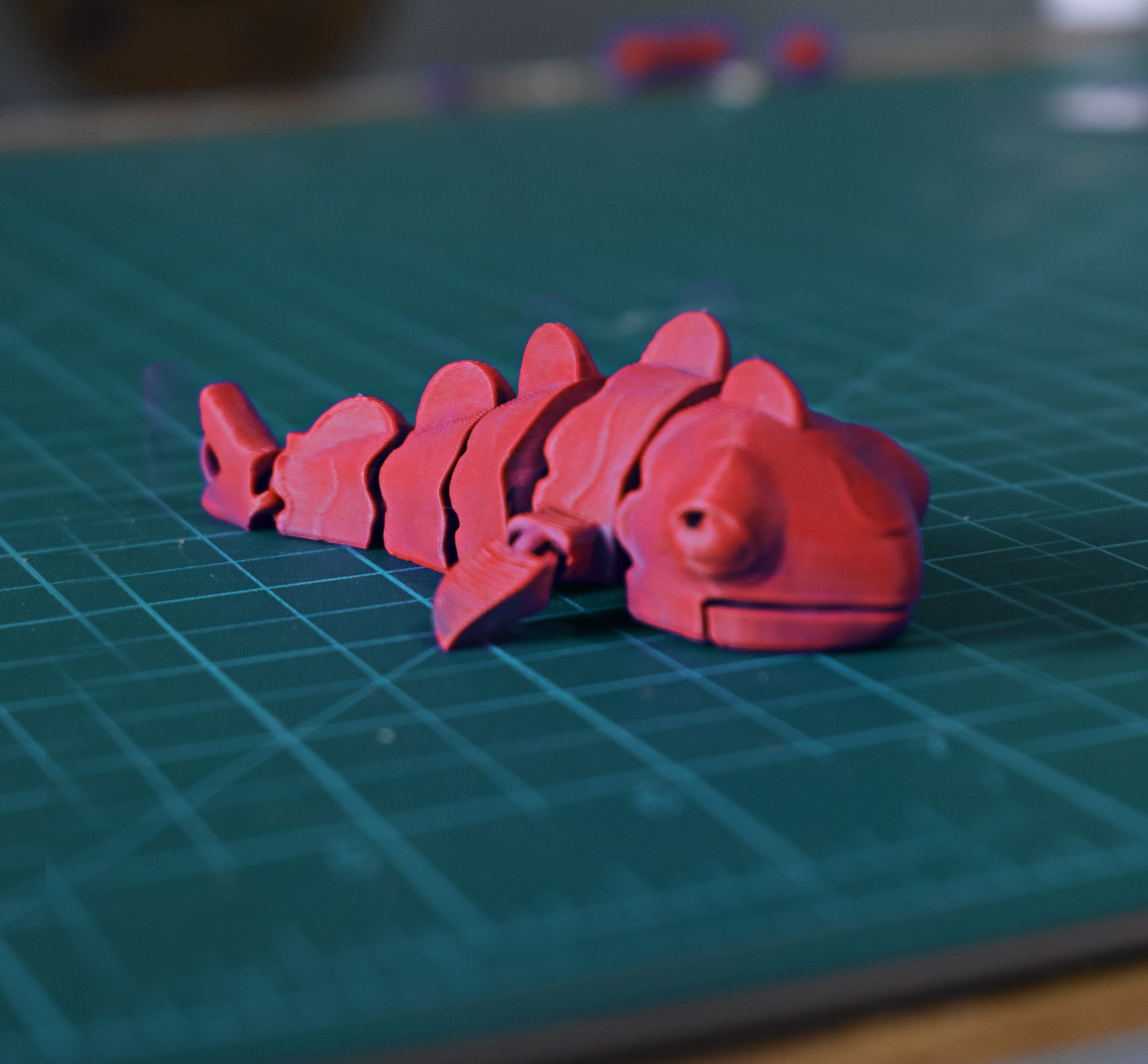 Fish articulated KeyChain