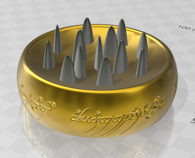 Ciotola per gatti voraci "Lord of the Ring"