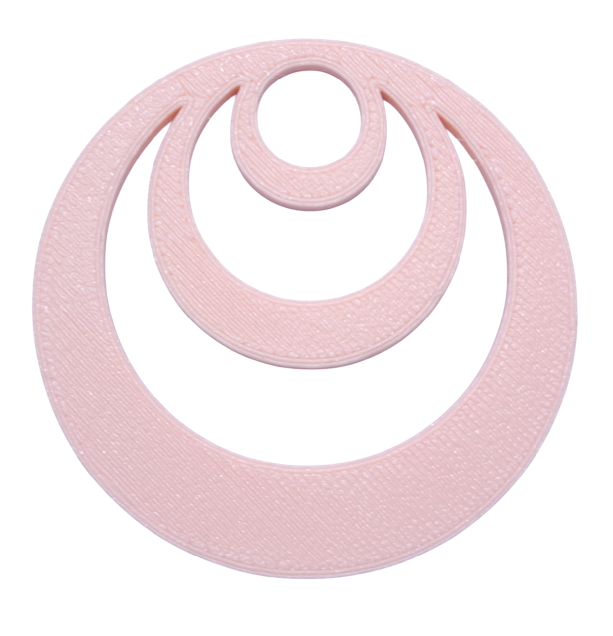 Tripple round earring