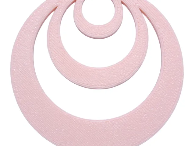 Tripple round earring