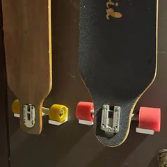 Extra Supports for 70mm Longboard Wall Holder