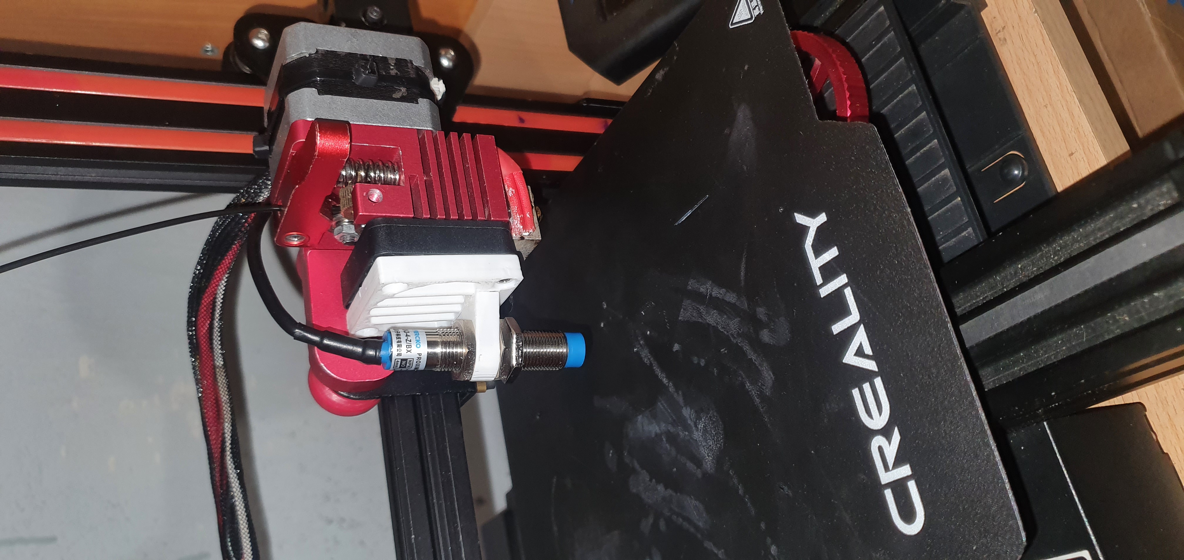 indctive sensor adapter for knockoff ender3 direct drive extrder