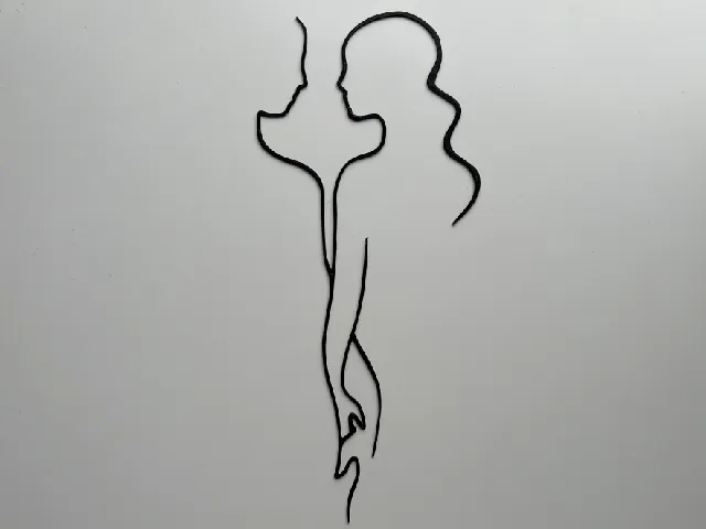 Woman and Man Wall Art #1