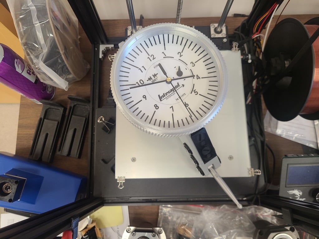 Miniatura 3 do modelo 3D Interapid Dial Indicator wall clock