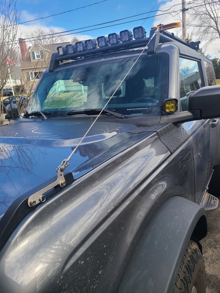 Bronco Limb Riser Roof Rack Storage Pocket