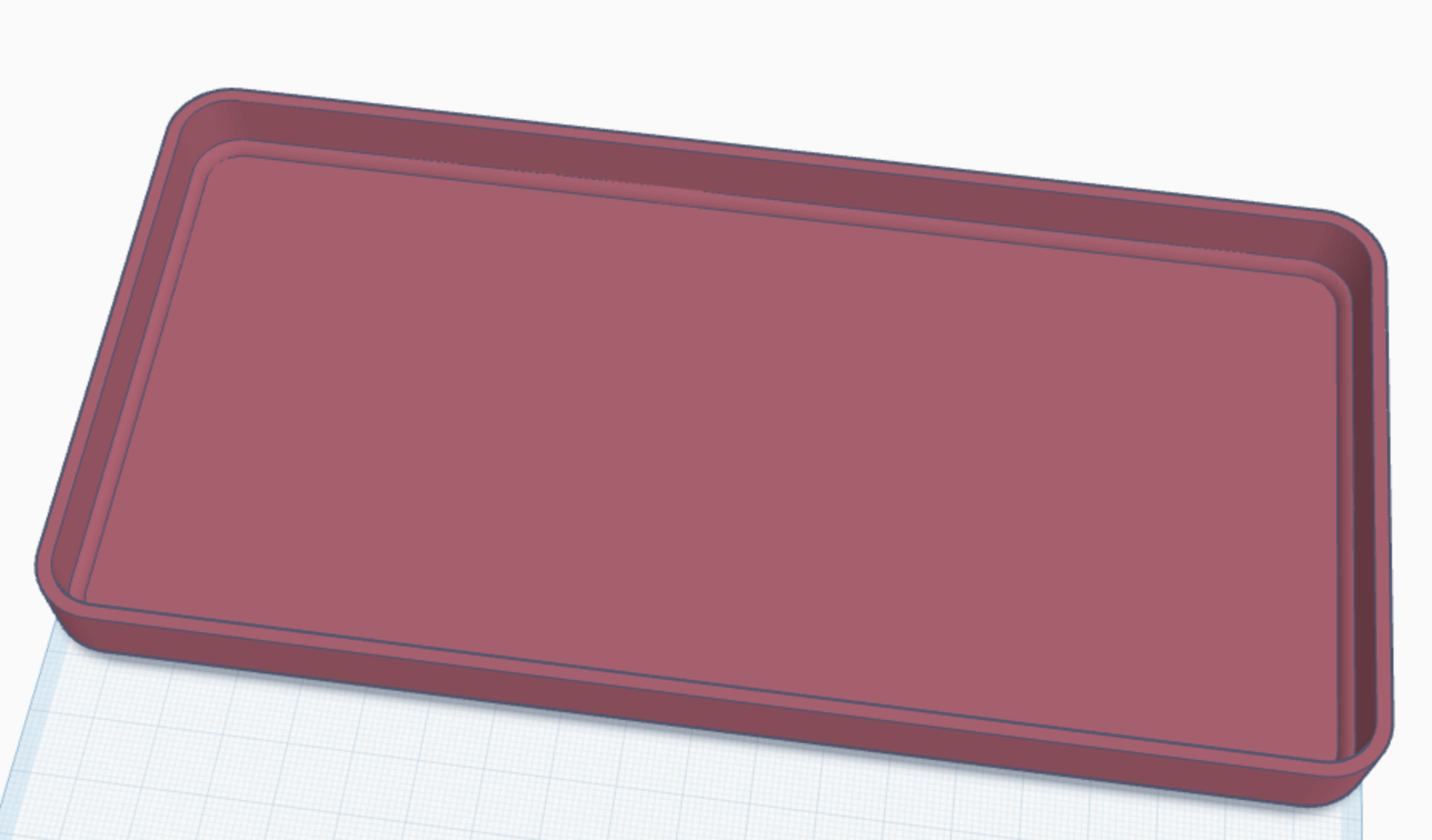 Stackable Tray remix 3D model thumbnail
