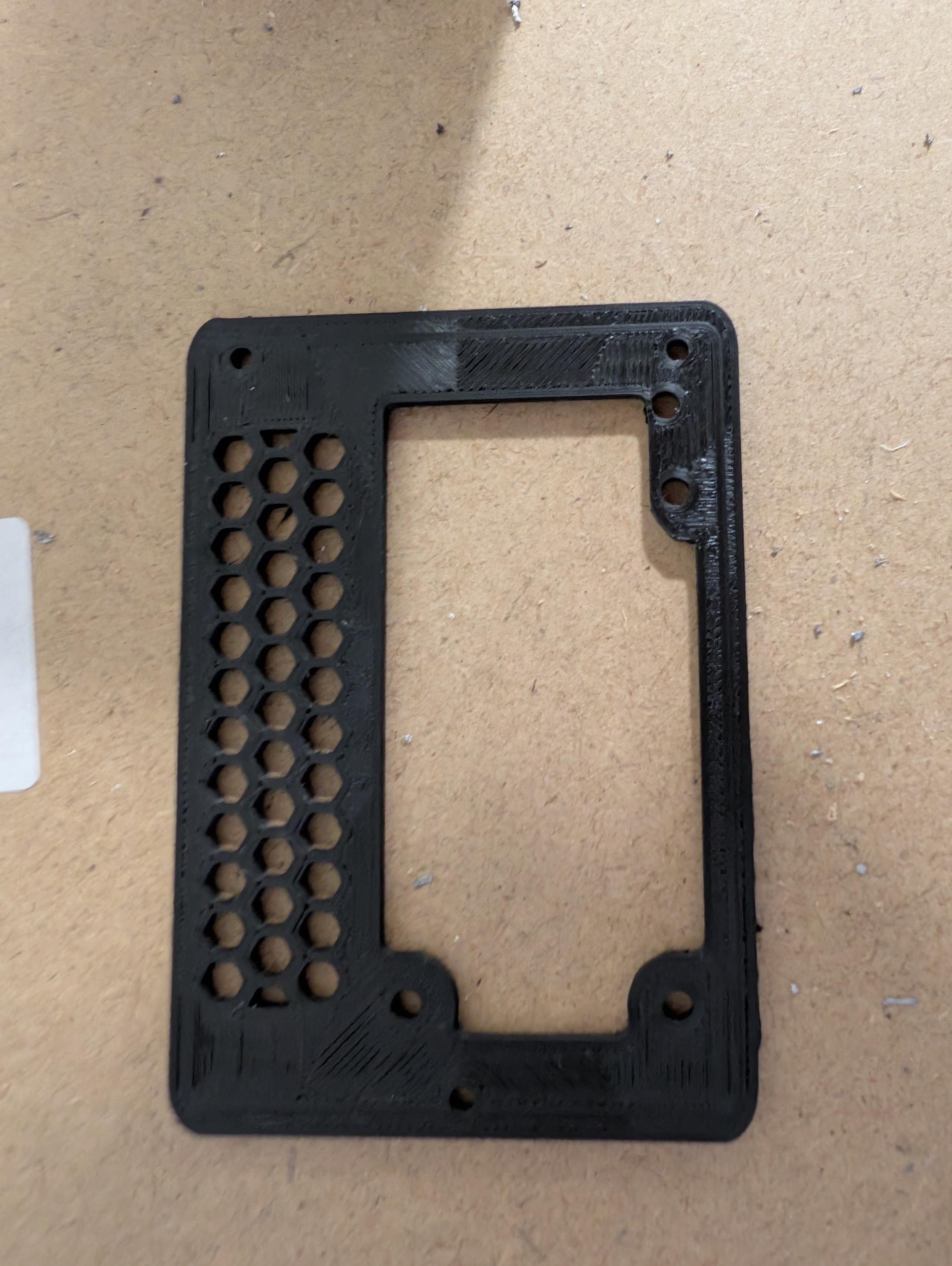 Flex-atx bracket for 2U case.
