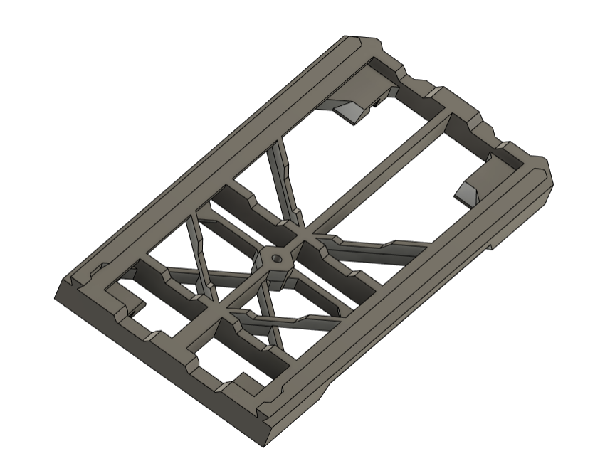 Gen2 table top kit foot rails combined