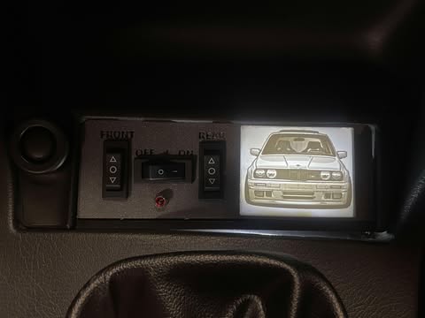 BMW E30 front litho