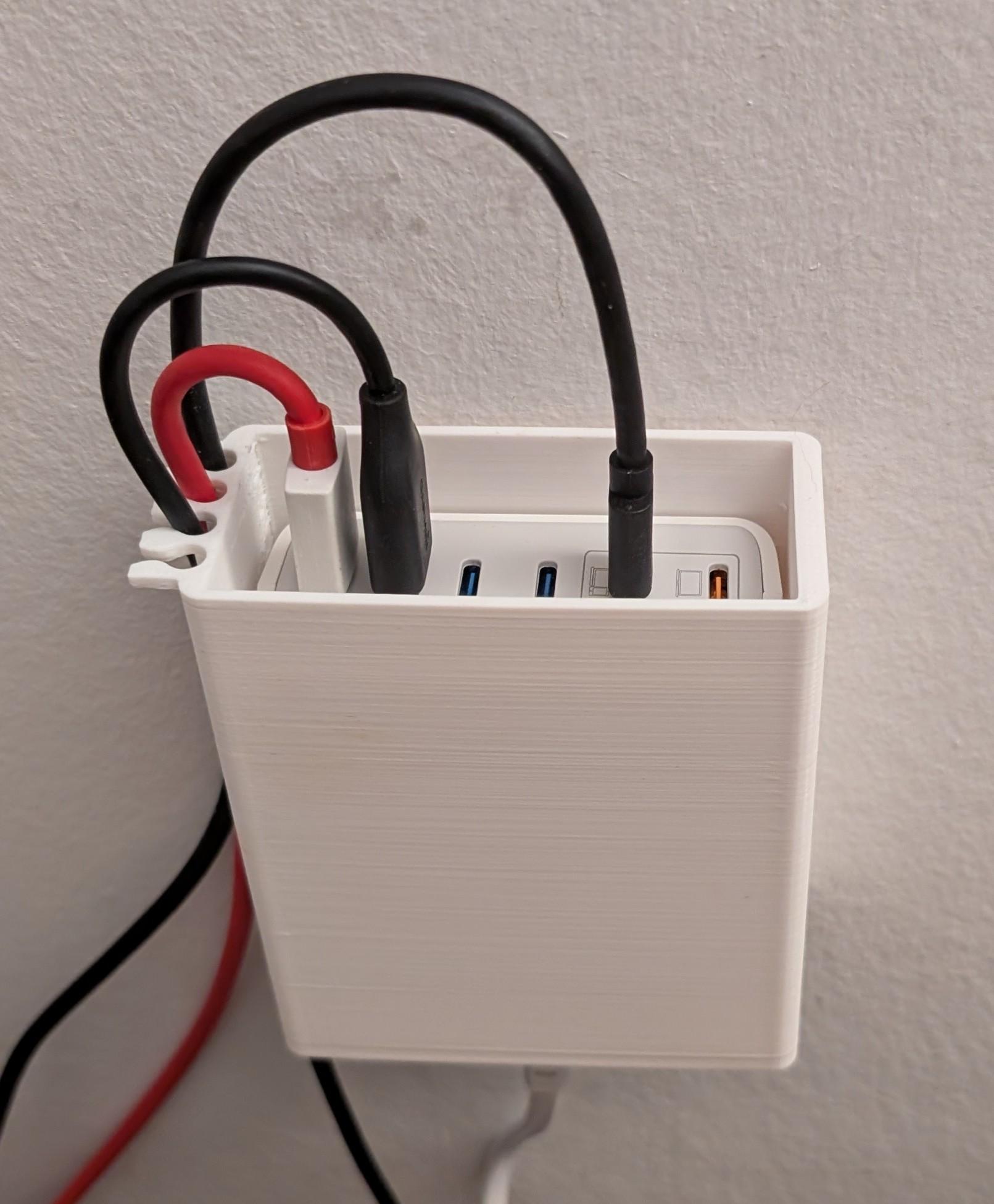 Wall-Mountable USB Charging station