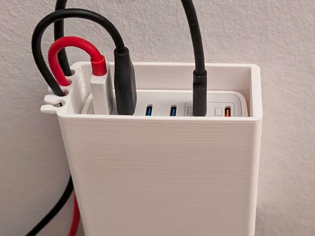 Wall-Mountable USB Charging station