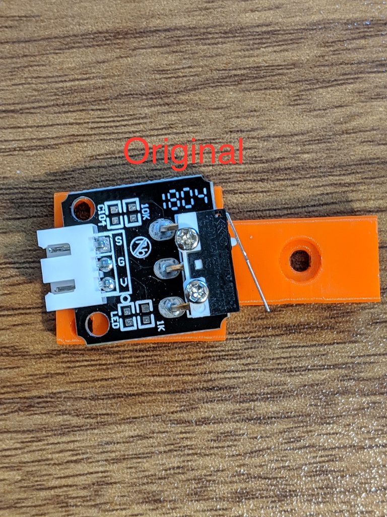 Ender 3 Adjustable X Endstop Limit Switch by TallDonkey Download free