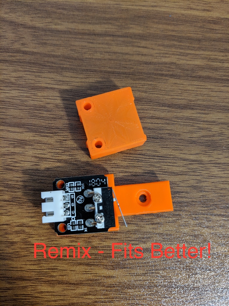 Ender 3 Adjustable X Endstop Limit Switch by TallDonkey | Download free ...