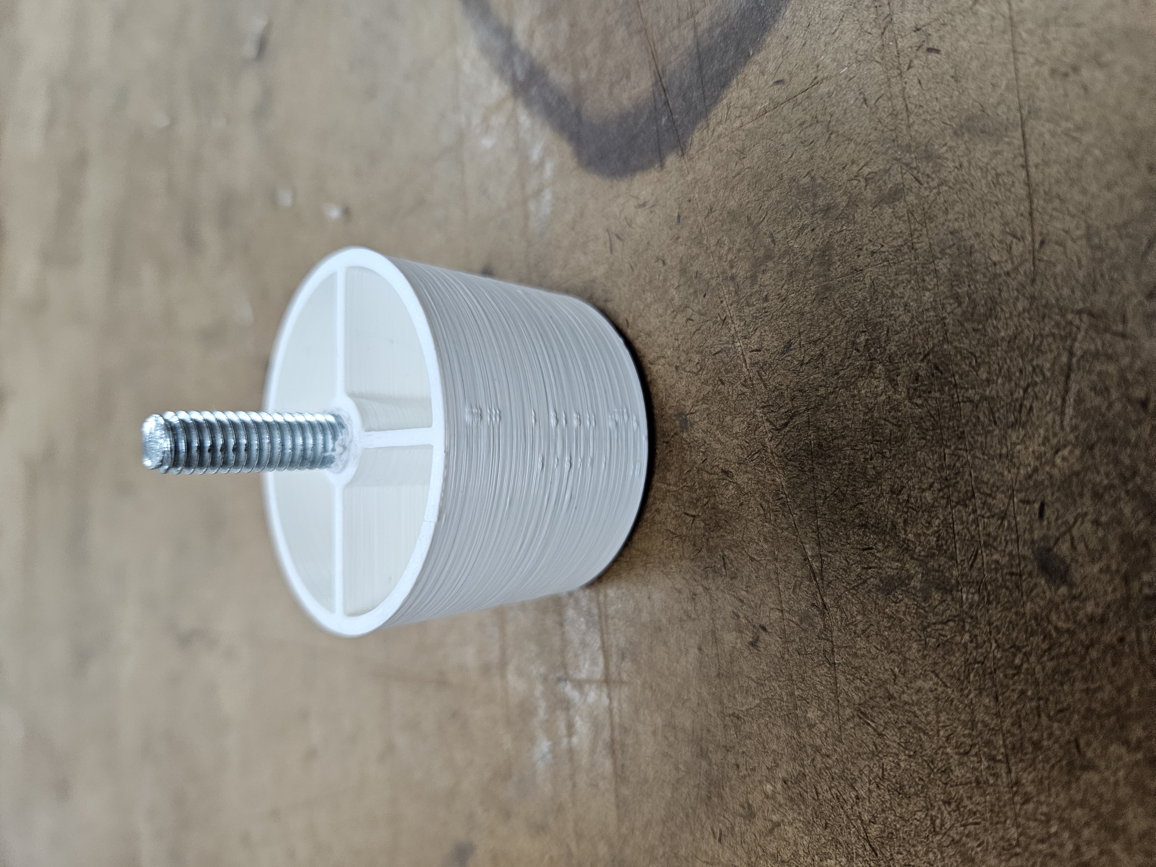 1 1/2" Plastic Sofa Leg