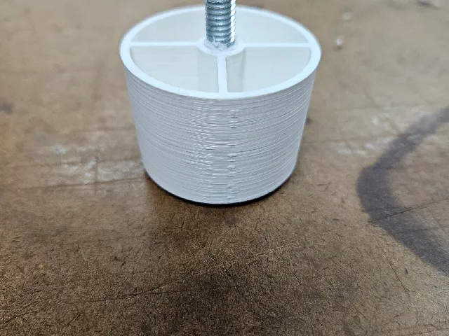1 1/2" Plastic Sofa Leg