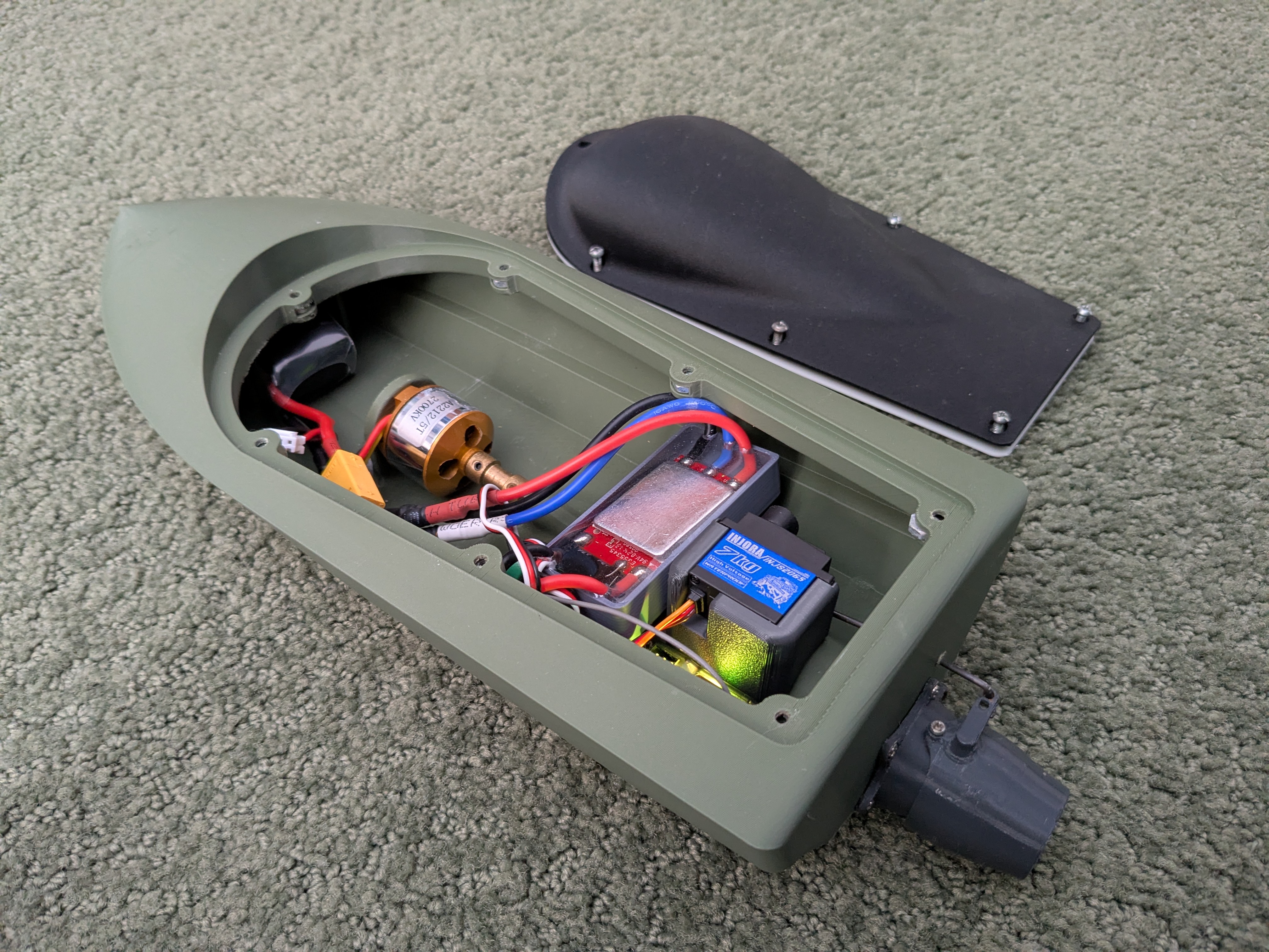 Shallow Water Rc Jet Boat