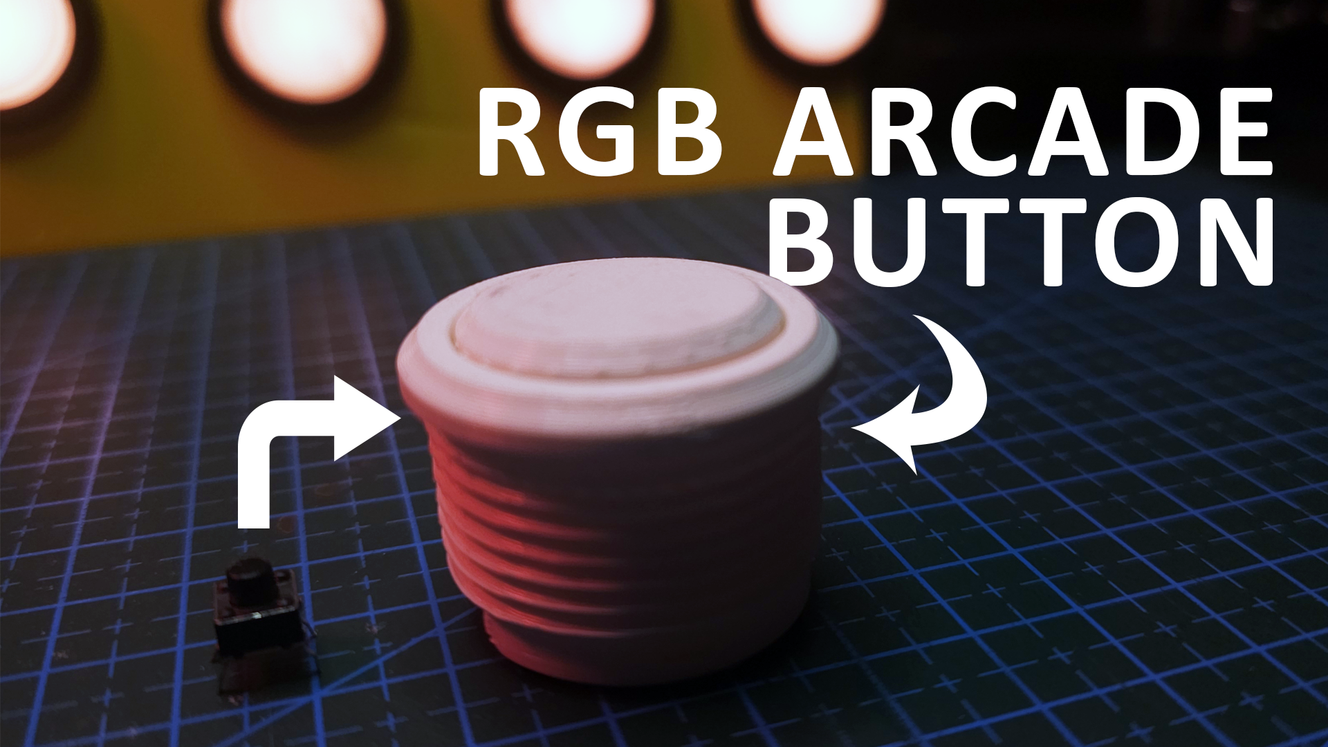 RGB Arcade Button